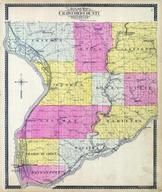 Crawford County Outline Map, Crawford County 1901-1902